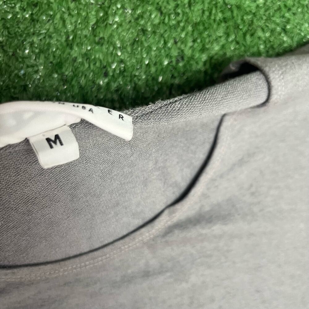 Bryn Walker Jessie Tunic Shirt Gray Asymmetrical Top // Size Medium - Picture 4 of 6
